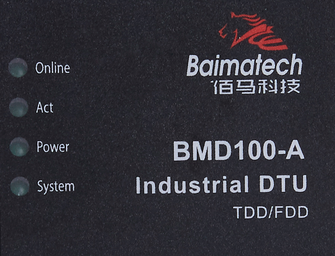 DTU指示燈說明