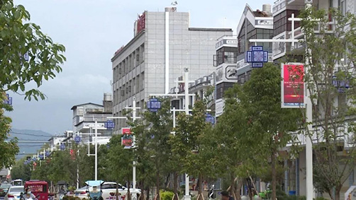 云南大理休閑街智慧桿建設(shè)案例