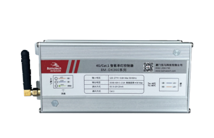 佰馬BM-DK-CAT510系列單/雙燈控制器，基于4G/Cat.1通信方式，內(nèi)置LED驅(qū)動電源，實現(xiàn)物聯(lián)網(wǎng)燈控通信+供電一體化，助力打造系統(tǒng)簡約、安裝便捷的智能物聯(lián)網(wǎng)照明系統(tǒng)