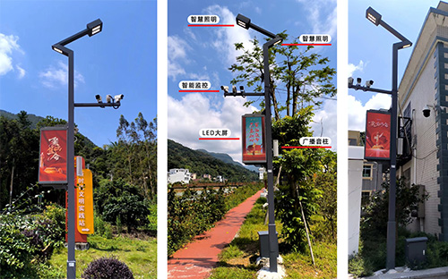 佰馬智慧路燈桿共創(chuàng)智慧鄉(xiāng)村新風(fēng)貌